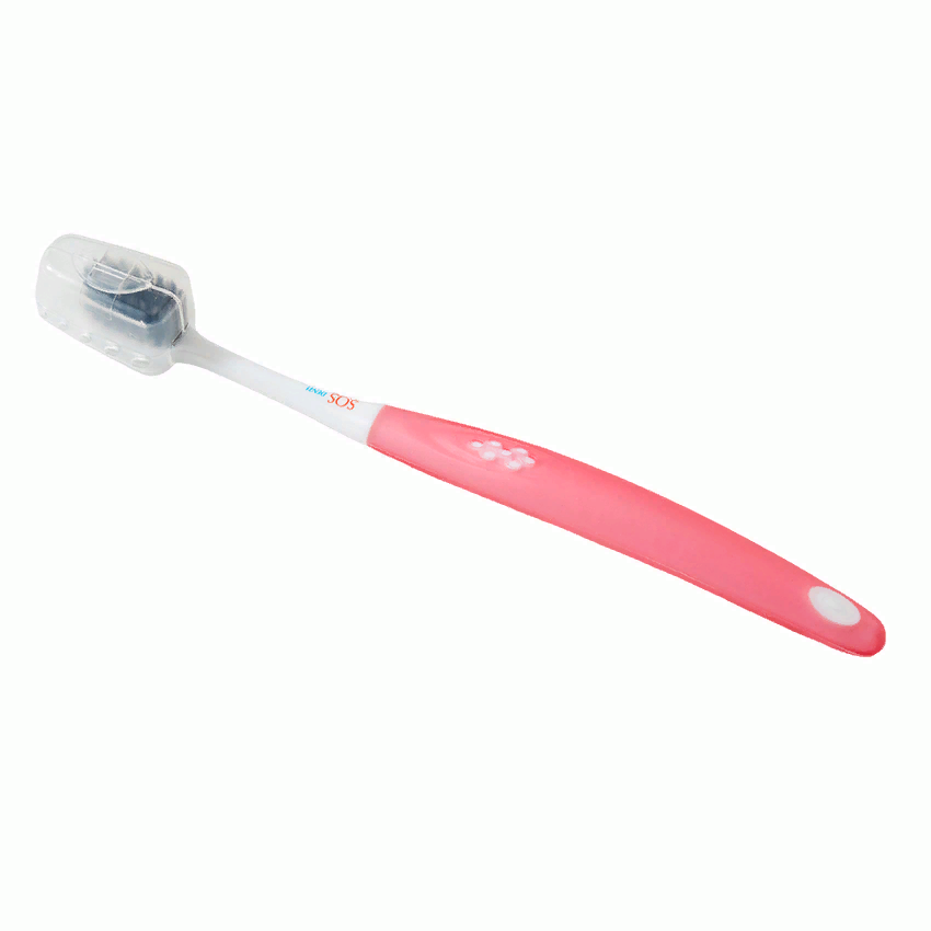 PASTA DEL CAPITANO Щетка зубная с древесным углем, мягкая / S.O.S. DENTI Charcoal Soft 1 шт, фото 5