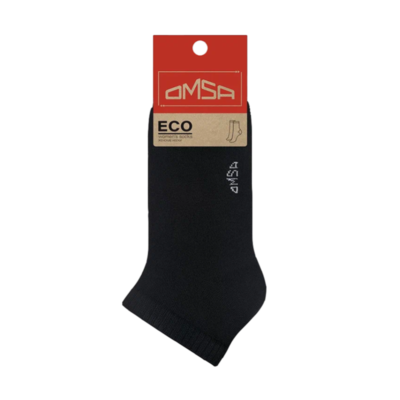 OMSA Носки женские укороченные Nero 39-41 / ECO 252, фото 1