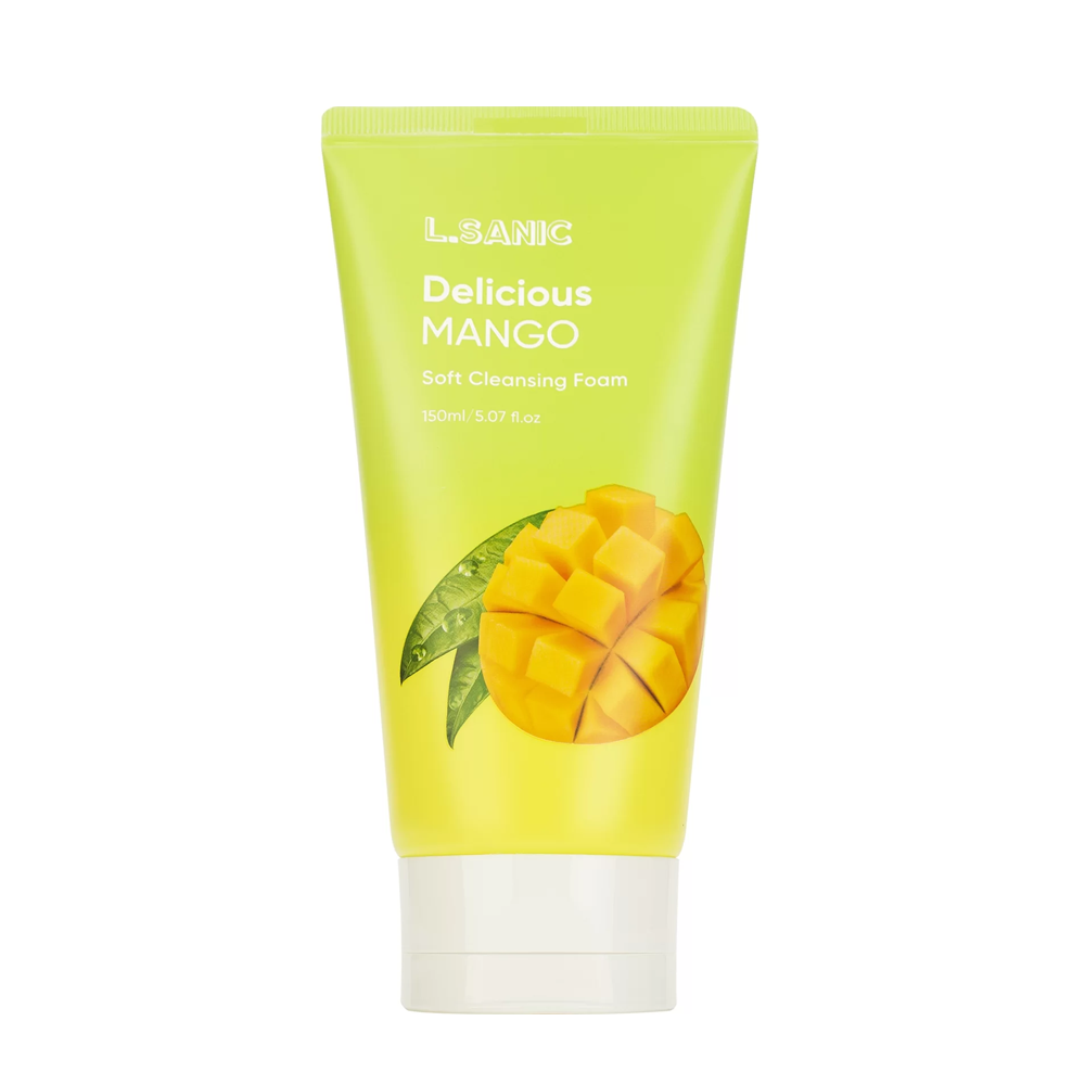 L.SANIC Пенка для умывания очищающая с экстрактом манго / L.Sanic 150 мл, фото 1