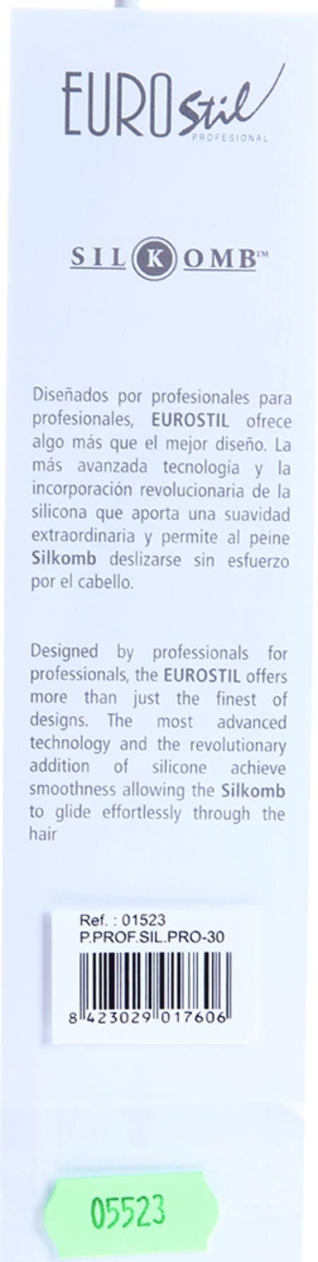 EUROSTIL Расческа силик.ES Pro-30 жен.комб, фото 2