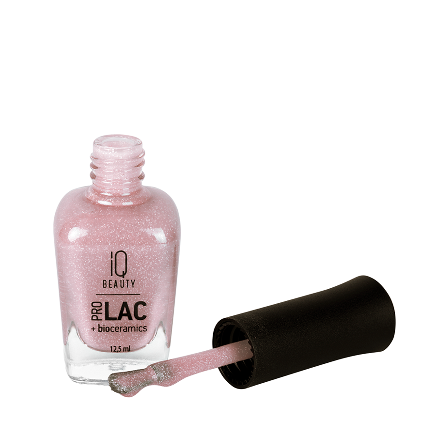 IQ BEAUTY 088 лак профессиональный укрепляющий для ногтей с биокерамикой / Nail polish PROLAC+bioceramics 12,5 мл, фото 4