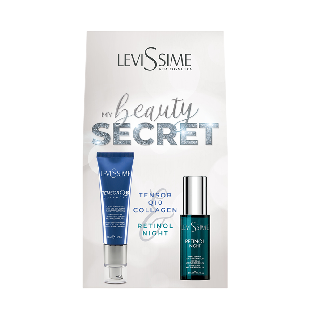 LEVISSIME Набор для лица (крем ночной 50 мл + крем укрепляющий 50 мл) BEAUTY SECRET PACK, фото 1