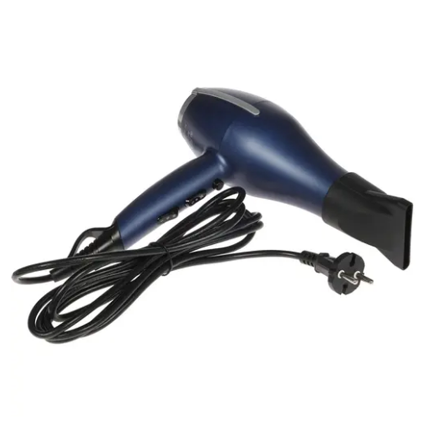 DEWAL PROFESSIONAL Фен Exception Compact 2200 компактный синий, ионизация, 2 насадки, 2200 Вт, фото 4