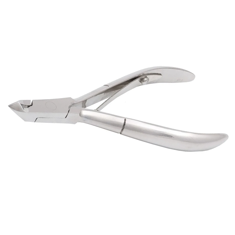 SILVER STAR Кусачки для кутикулы 4 мм, классическая форма, маленькое лезвие / LE ROSE, фото 1