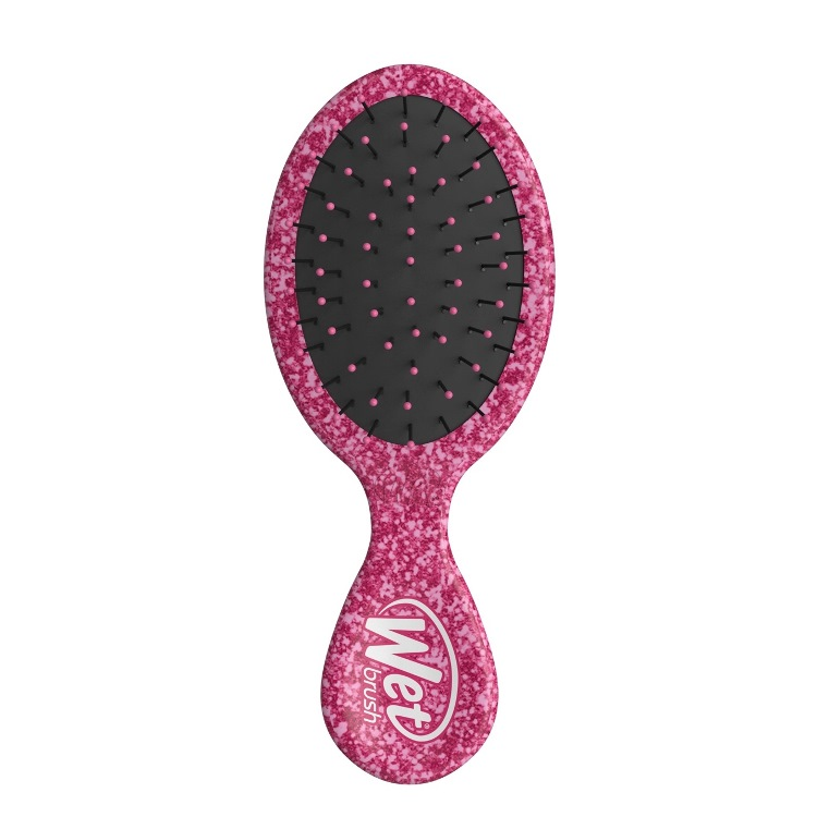 WET BRUSH Щетка для спутанных волос мини, Дисней Аврора / MINI DETANGLER DISNEY GLITTER BALL AURORA, фото 1