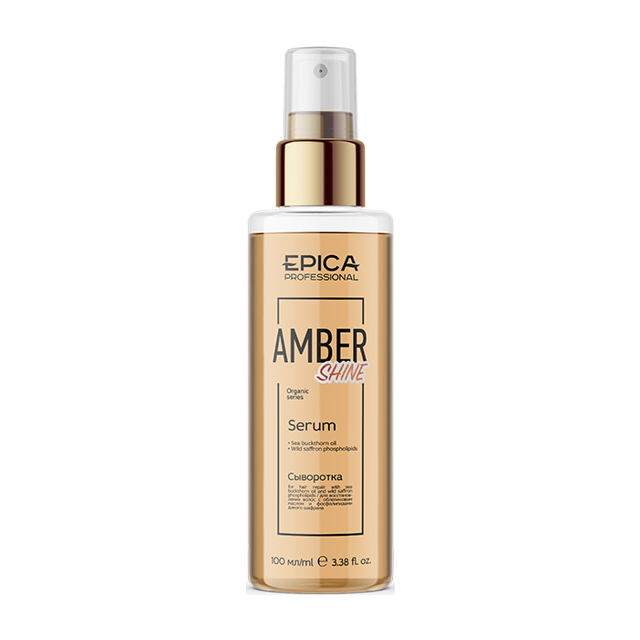 EPICA PROFESSIONAL Сыворотка для восстановления волос / Amber Shine Organic 100 мл, фото 1