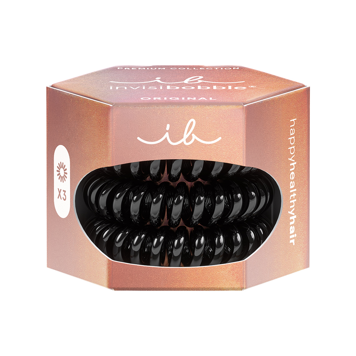 INVISIBOBBLE Резинка-браслет для волос / invisibobble ORIGINAL PREMIUM True Black, фото 2
