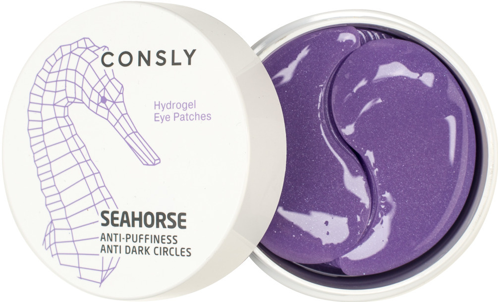 CONSLY Патчи гидрогелевые с экстрактом морского конька для области вокруг глаз 60 шт, фото 2