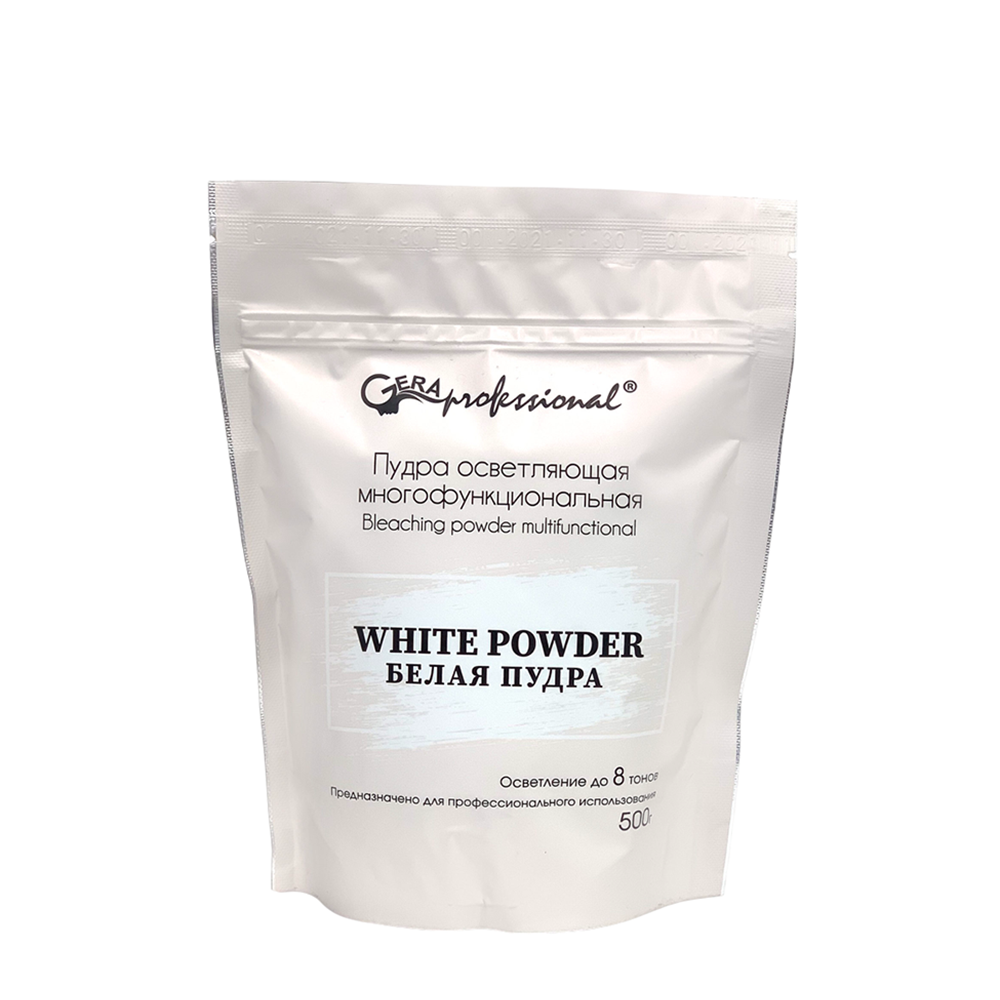 GERA Professional Пудра осветляющая многофункциональная / White Powder 500 гр, фото 1