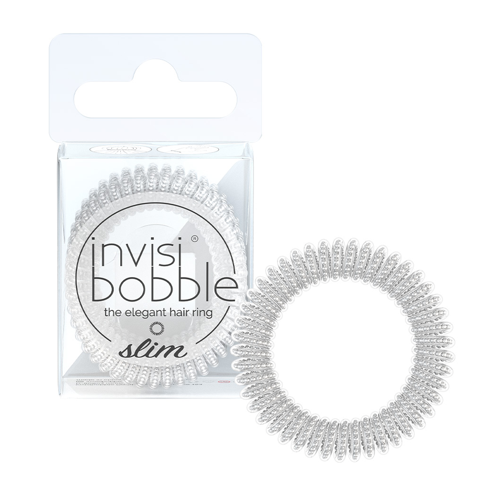 INVISIBOBBLE Резинка-браслет для волос / invisibobble SLIM Mother of Chrome, фото 1