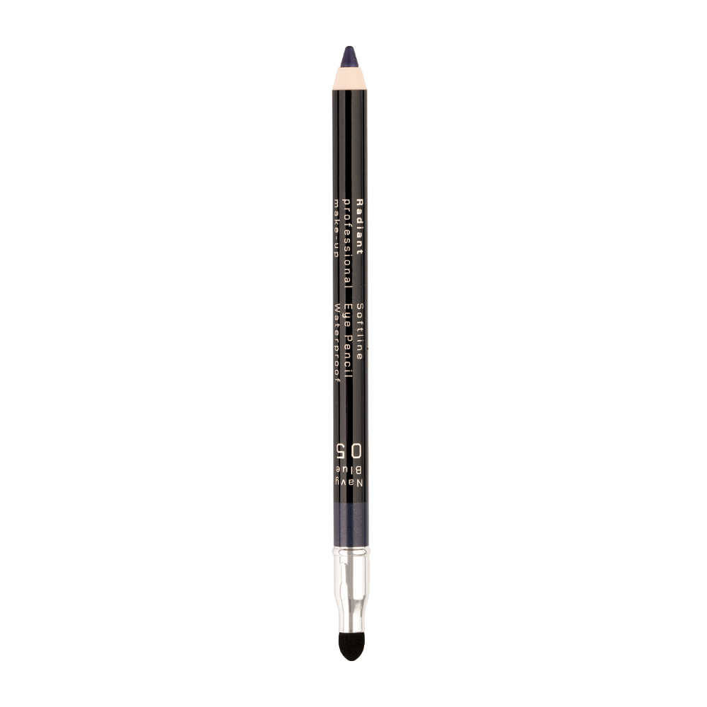 RADIANT PROFESSIONAL MAKE-UP Карандаш для глаз водостойкий, 05 темно-синий / Softline Eye Pencil Waterproof 1,2 гр, фото 1