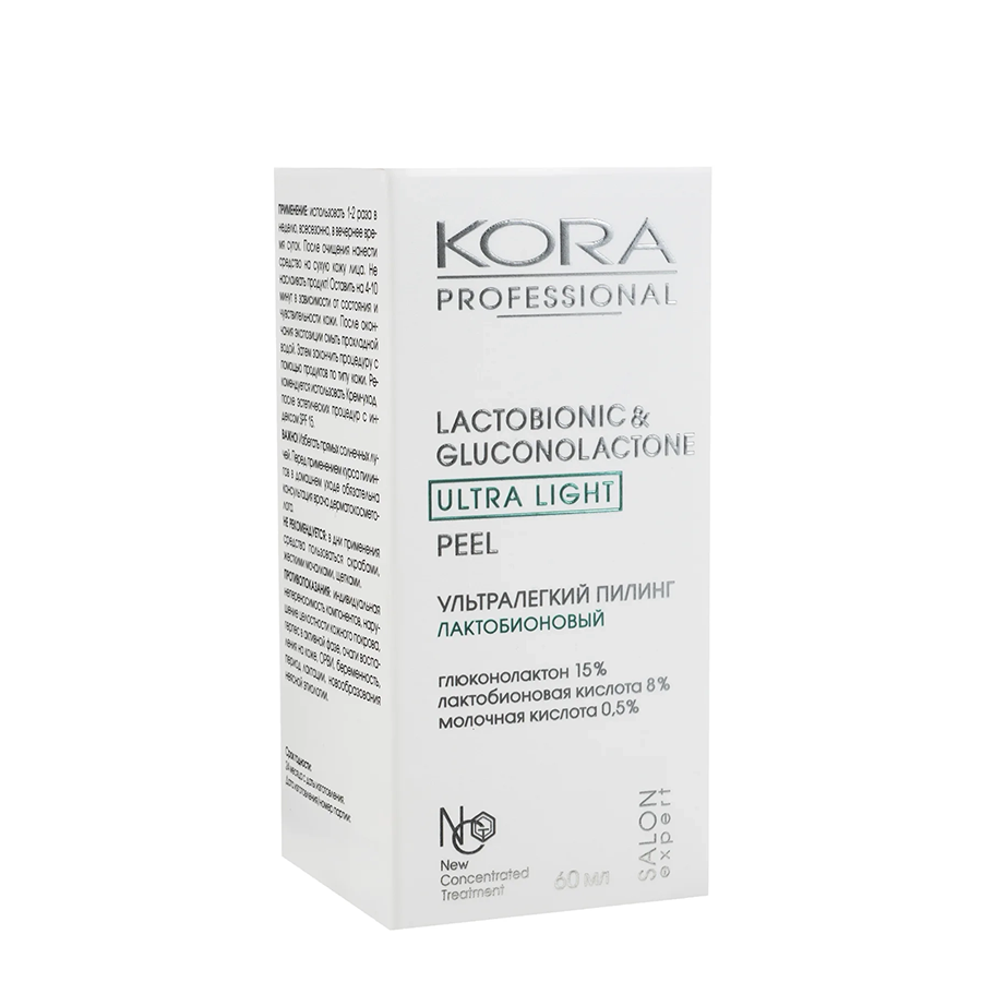 KORA Пилинг ультралегкий лактобионовый / KORA PROFESSIONAL 60 мл, фото 4