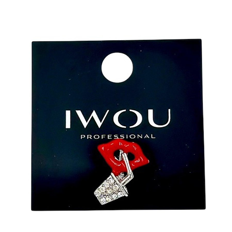 IWOU PROFESSIONAL Брошь-значок Коктейль, фото 3