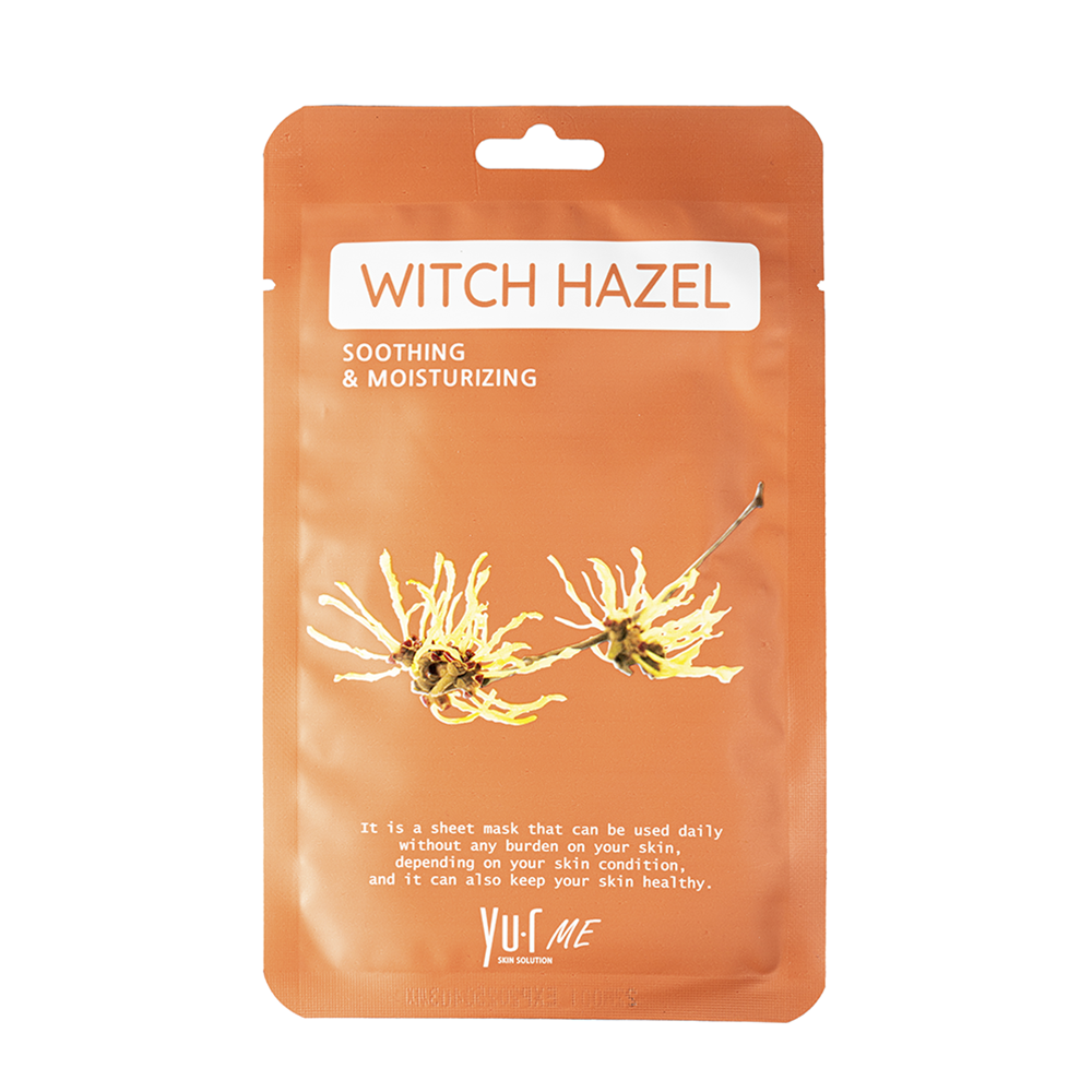 YU.R Маска для лица с экстрактом гамамелиса / Yu.r Me Witch Hazel Sheet Mask, фото 1
