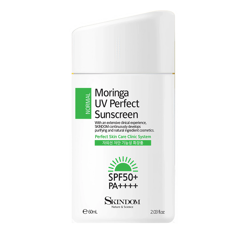 SKINDOM Крем защитный с морингой для лица SPF50+/РА++++/ MORINGA UV PERFECT SUNSCREEN 50 мл, фото 1