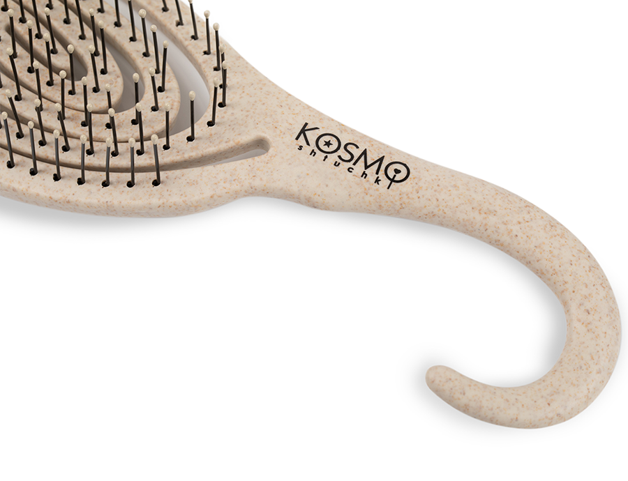 KOSMO SHTUCHKI Расческа с крючком, бежевая / KOSMO SHTUCHKI, фото 4