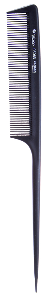 HAIRWAY Расческа Carbon Advance карбоновая, с хвостиком 225 мм, фото 1