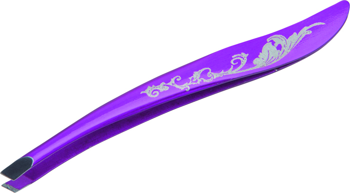 DEWAL BEAUTY Пинцет косметический цветной 9 см, фото 1