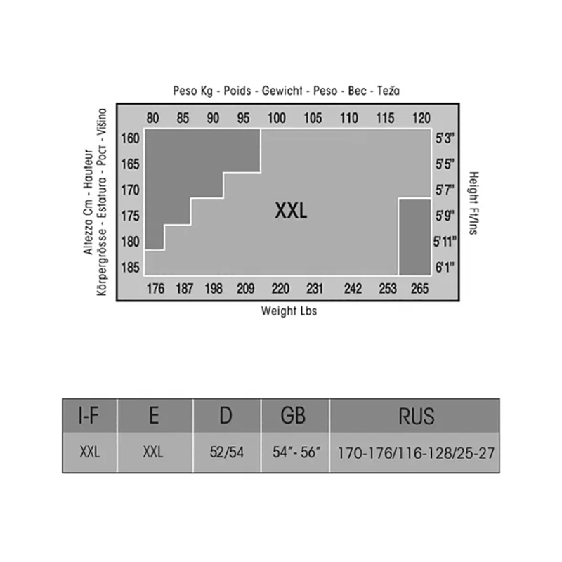 OMSA Колготки Fumo 6 (XXL) / Attiva 40 XXL, фото 4