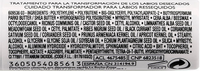 LA ROCHE-POSAY Уход для сухой и очень сухой кожи губ / NUTRITIC 4,7 мл, фото 2