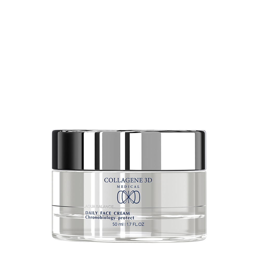 MEDICAL COLLAGENE 3D Крем хронобиологический дневной для лица / AQUA BALANCE 50 мл, фото 1