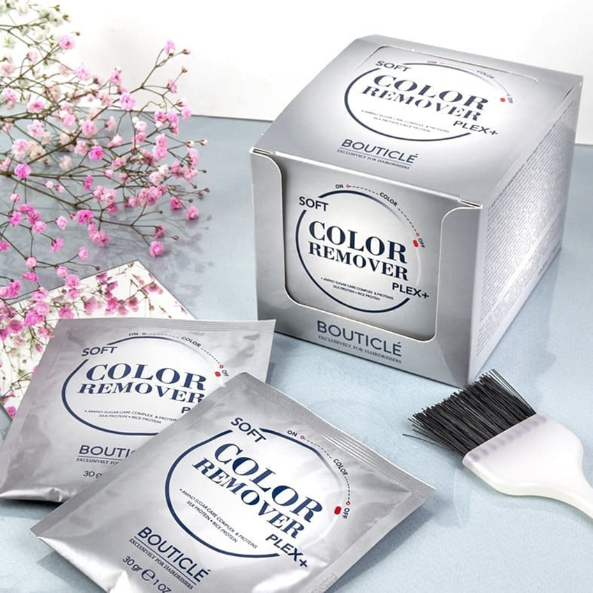 BOUTICLE Смывка кондиционирующая щелочная деликатная для волос с системой / Plex+ 12*30 гр, фото 6