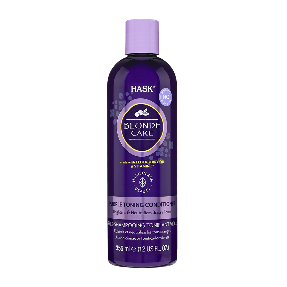 HASK Кондиционер оттеночный фиолетовый для светлых волос / Blonde Care Purple Conditioner 355 мл, фото 1