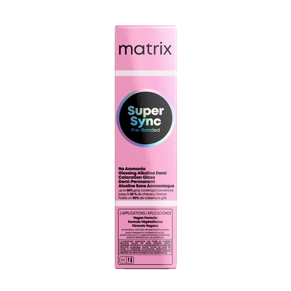 MATRIX 6CG краситель без аммиака, темный блондин медно-золотистый / Super Sync 90 мл, фото 3