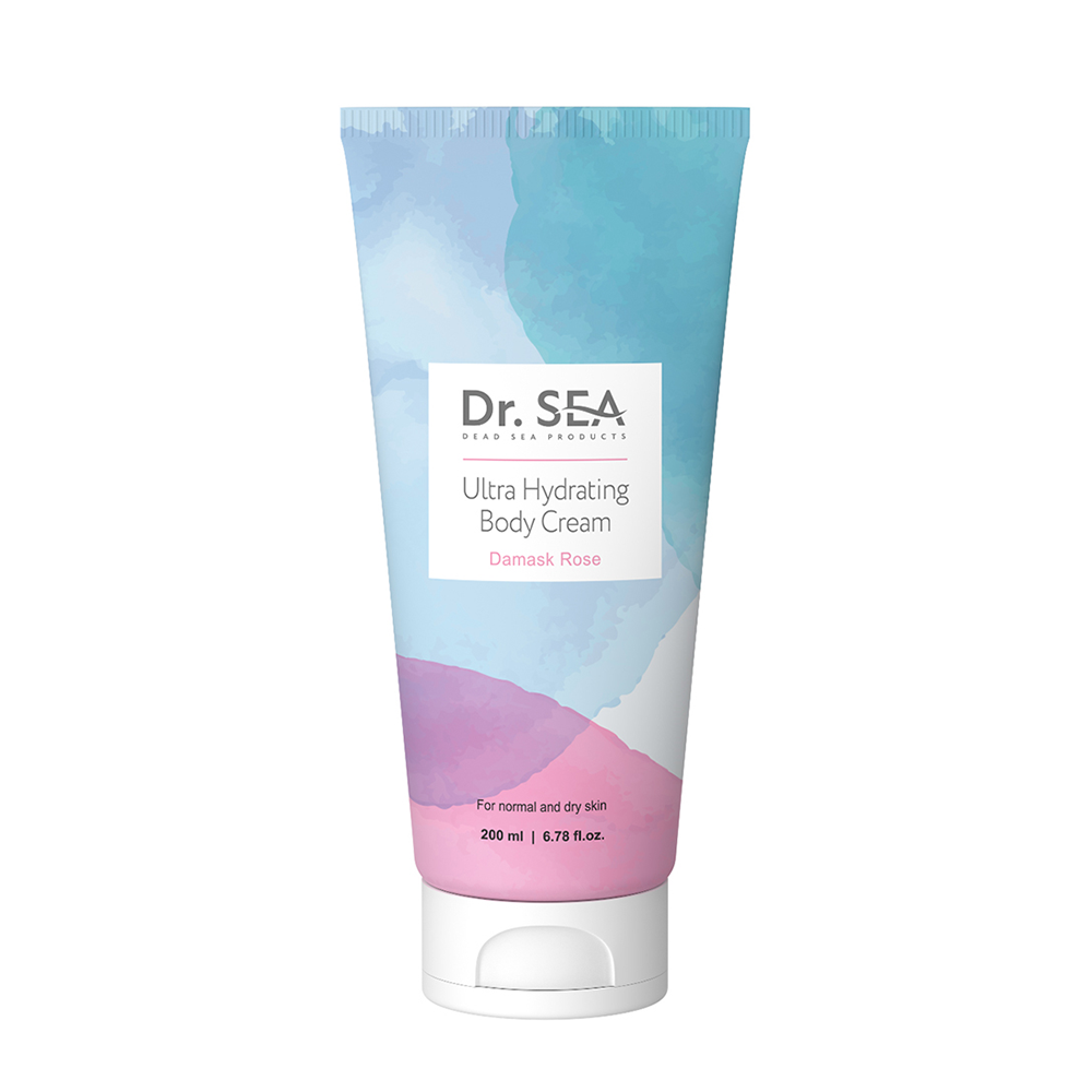 DR. SEA Крем ультраувлажняющий для тела с дамасской розой / Dr.Sea 200 мл, фото 1