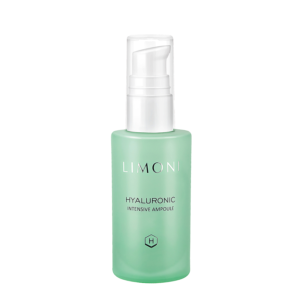 LIMONI Сыворотка для лица ультраувлажняющая с гиалуроновой кислотой / Hyaluronic Intensive Ampoule 30 мл, фото 1