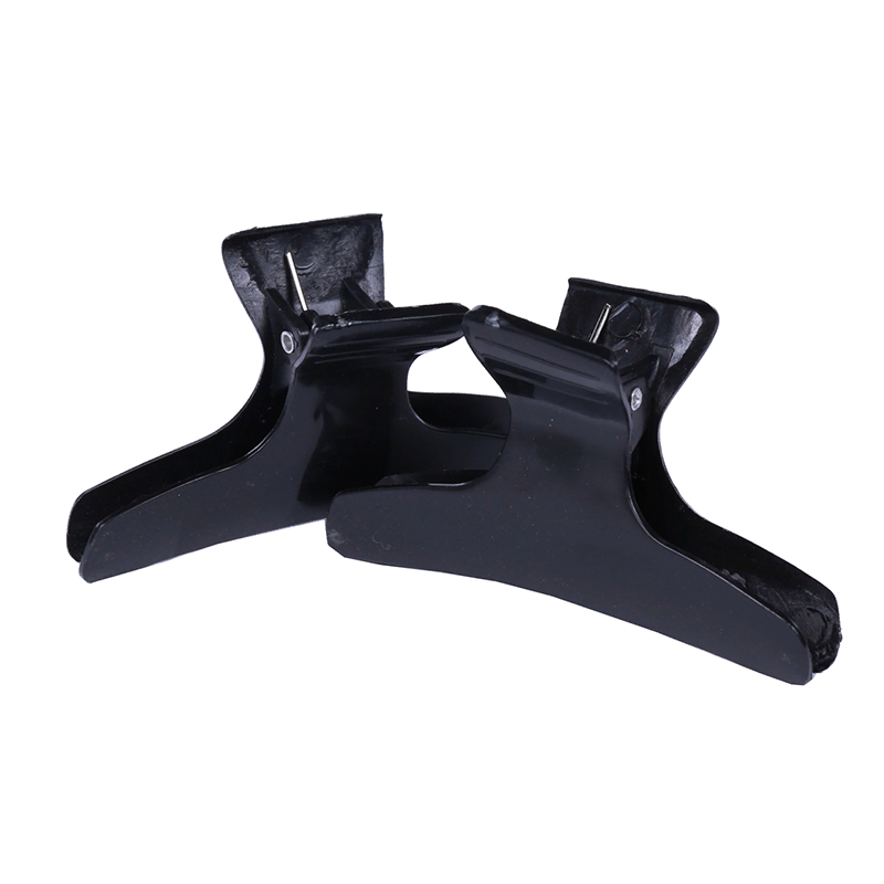 DEWAL PROFESSIONAL Зажим для волос Бабочка черный, пластик 8 см 12 шт/уп, фото 2