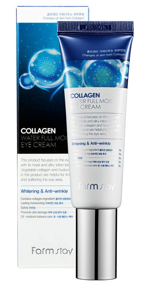 FARMSTAY Крем увлажняющий с коллагеном для зоны вокруг глаз / Collagen moistfull 50 мл, фото 2