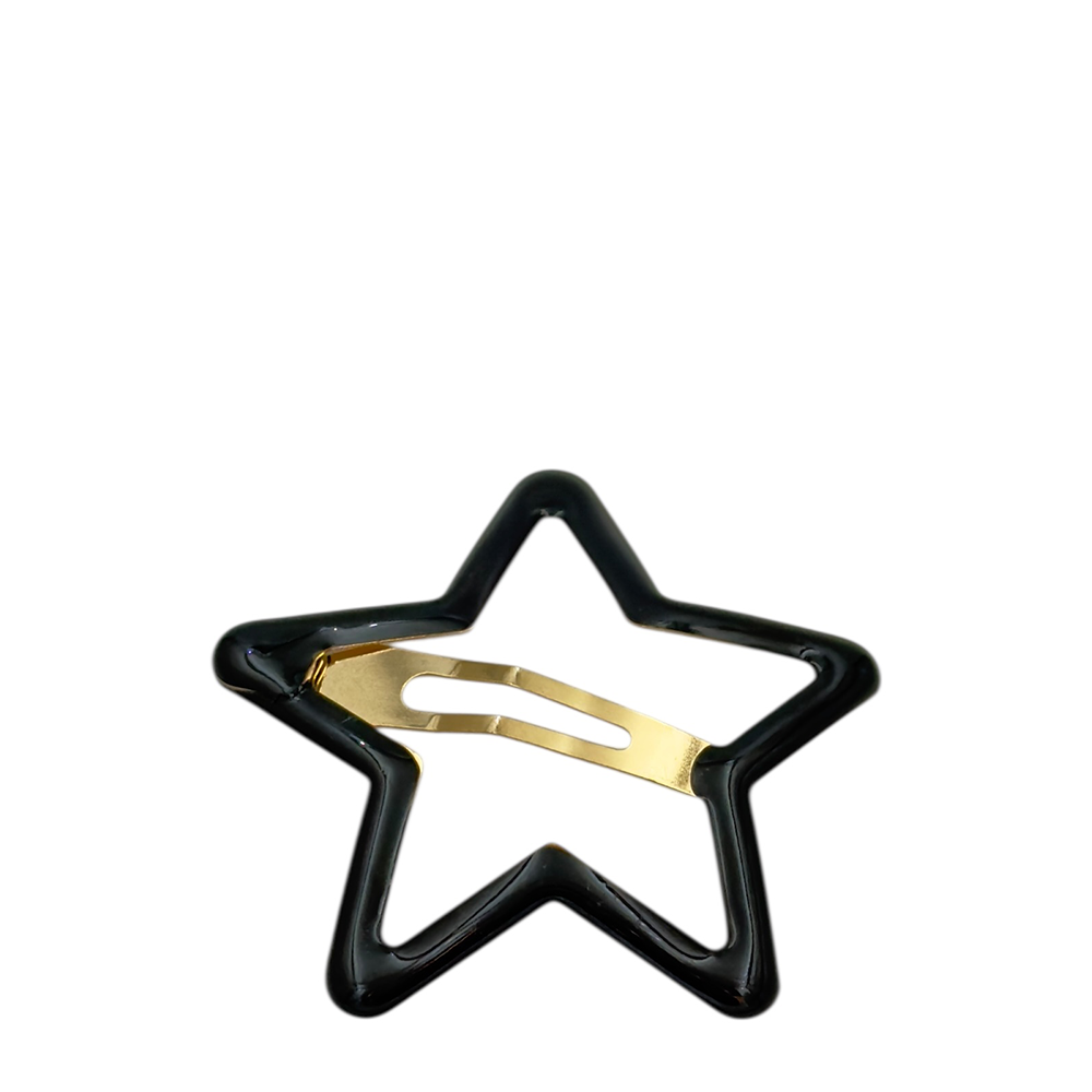 IWOU PROFESSIONAL Заколка клик-клак Звезда большая 6,5*6,5 см, фото 1