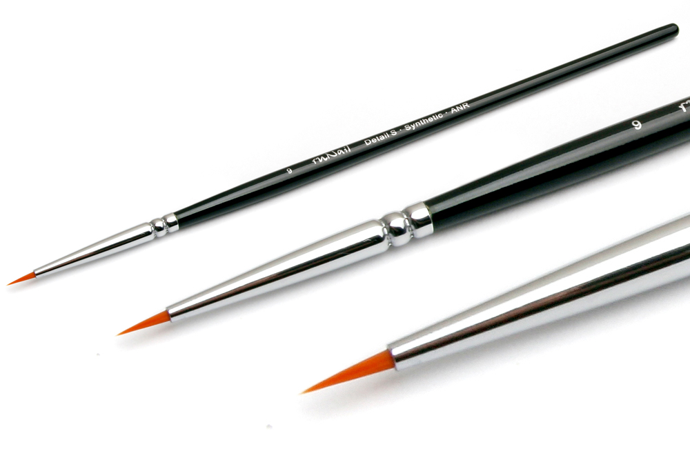 RUNAIL Кисть для дизайна / Detail S Synthetic ANR № 9, фото 1