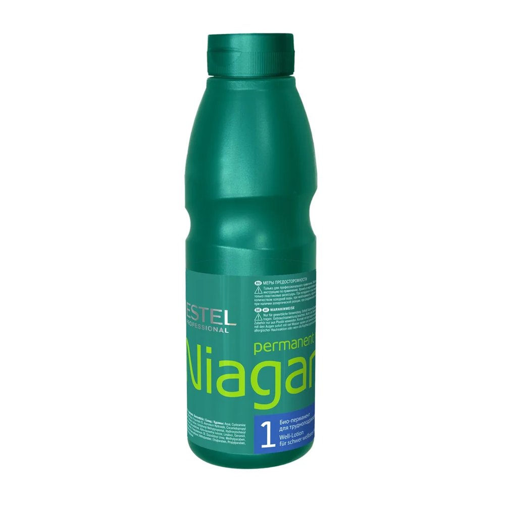 ESTEL PROFESSIONAL Био-перманент №1 для трудноподдающих волос / Niagara 500 мл, фото 1