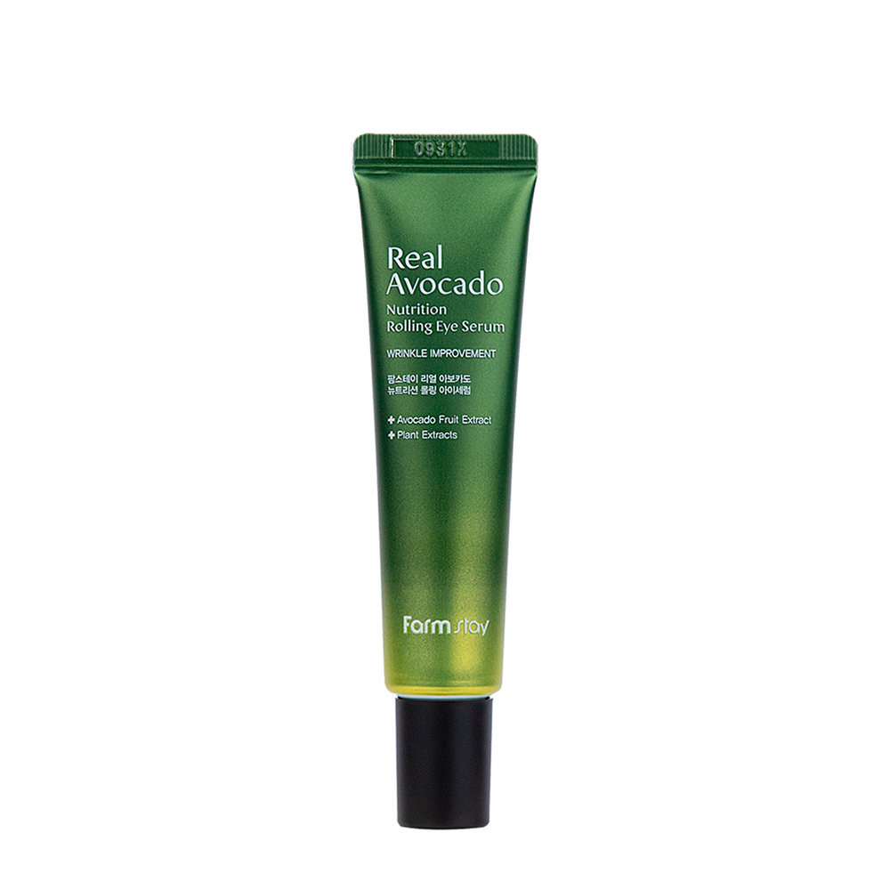 FARMSTAY Сыворотка-роллер питательная для области вокруг глаз с авокадо / Real Avocado Nutrition Rolling Eye Serum 25 мл, фото 1