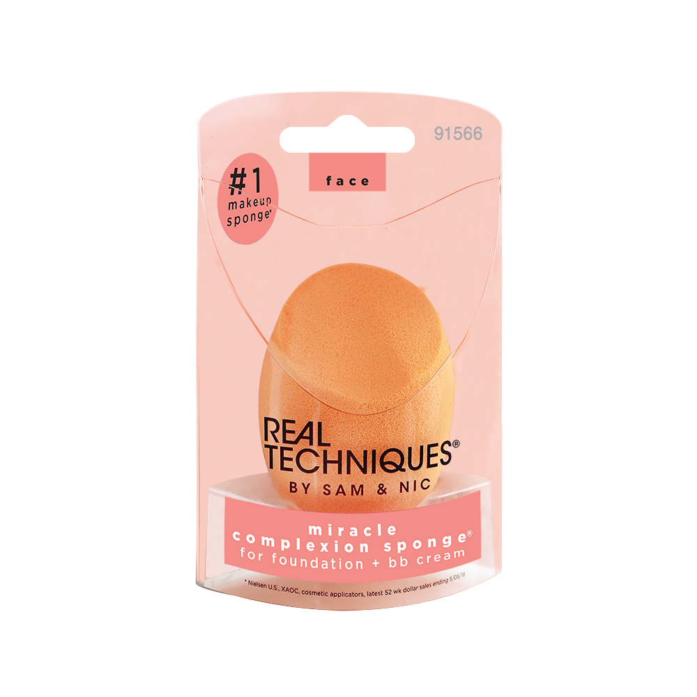 REAL TECHNIQUES Спонж для макияжа / Real Techniques Miracle Complexion Sponge, фото 4