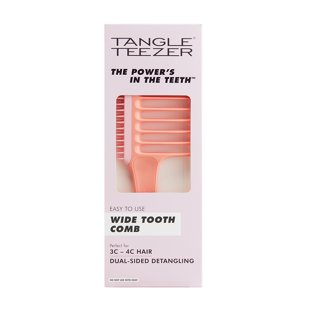 TANGLE TEEZER Расческа-гребень для волос / Wide Tooth Comb Mango Pink, фото 3