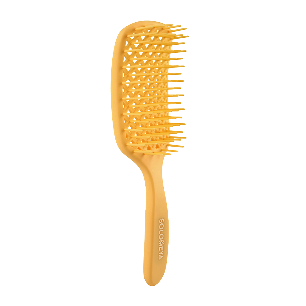 SOLOMEYA Арома-расческа вентилируемая, ваниль / Aroma-vented hair brush, Vanilla, фото 1