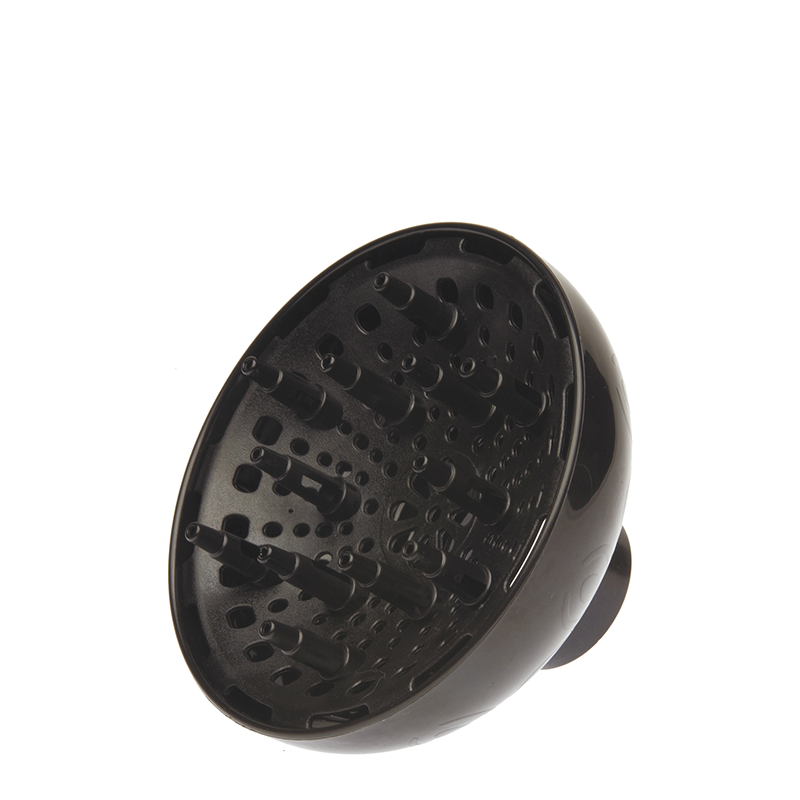 DEWAL PROFESSIONAL Фен Pro Style черный, 2 насадки, диффузор, 2000 Вт, фото 3