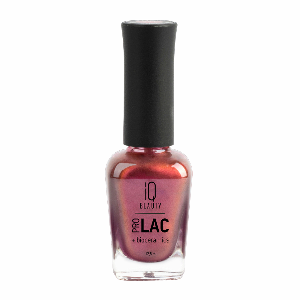 IQ BEAUTY 096 лак для ногтей укрепляющий с биокерамикой / Nail Polish PROLAC+bioceramics 12,5 мл, фото 1