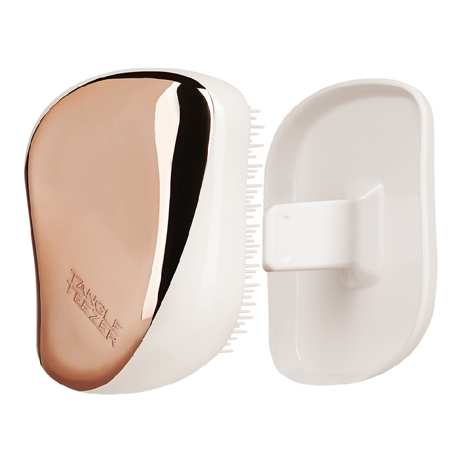 TANGLE TEEZER Расческа для волос / Compact Styler Rose Gold Luxe, фото 3