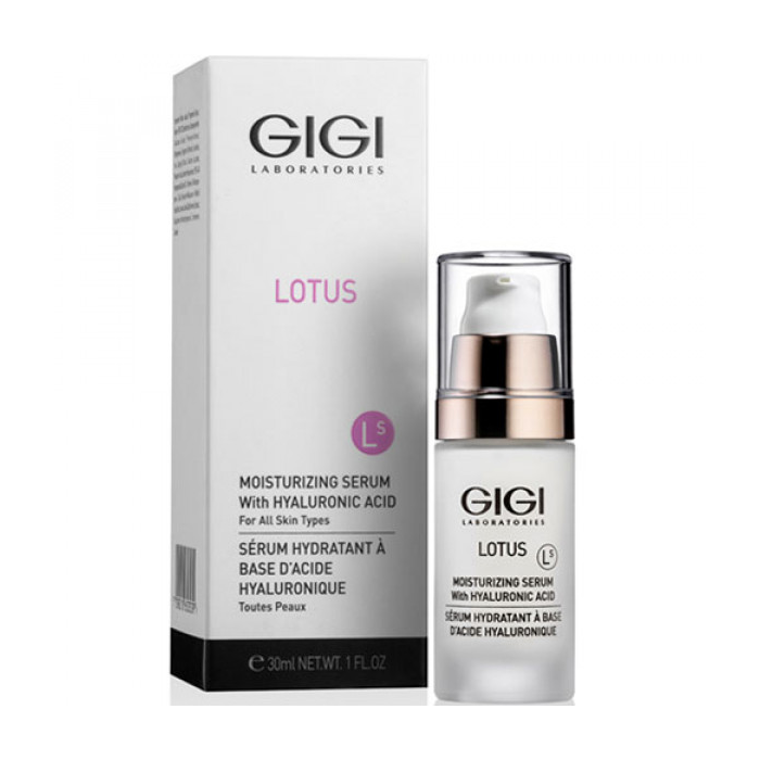 GIGI Сыворотка увлажняющая с гиалуроновой кислотой / Moisturizing Serum LOTUS BEAUTY 30 мл, фото 2