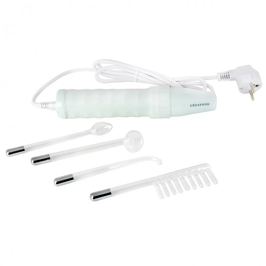 GEZATONE Массажер импульсный дарсонваль Biolift4 118, 4 насадки, фото 3