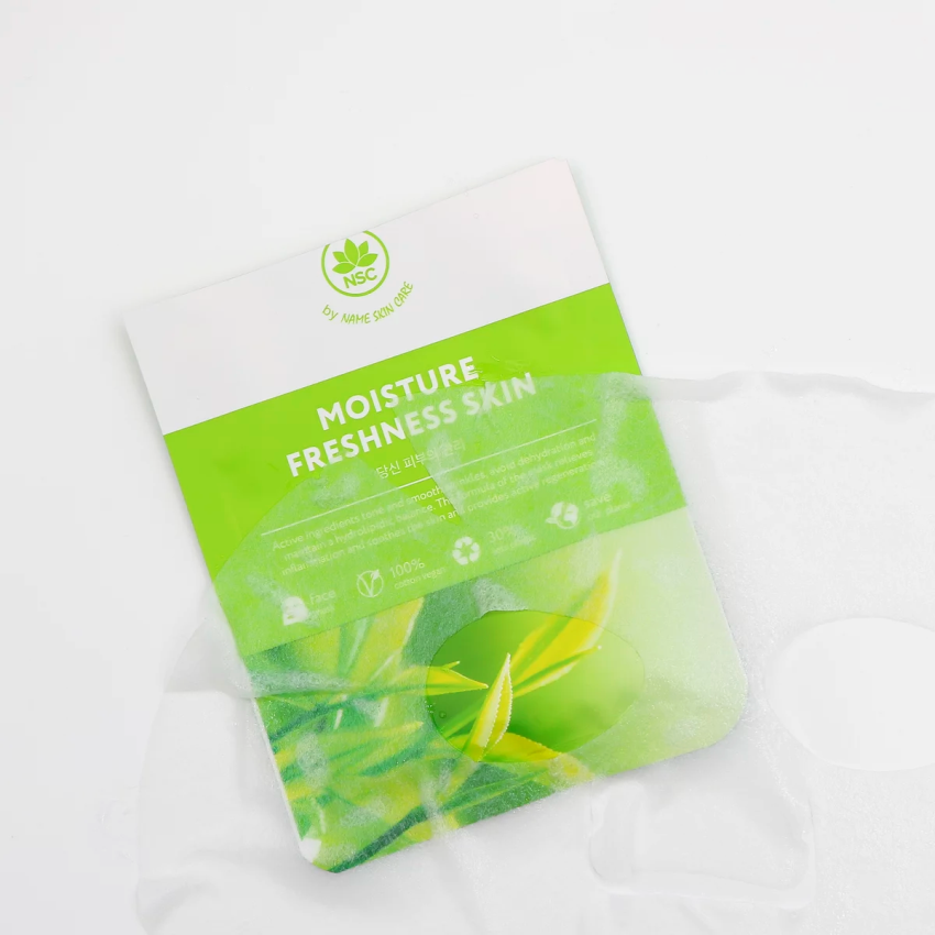 NAME SKIN CARE Маска тканевая для лица увлажнение и свежесть кожи / NSC 22 гр, фото 3