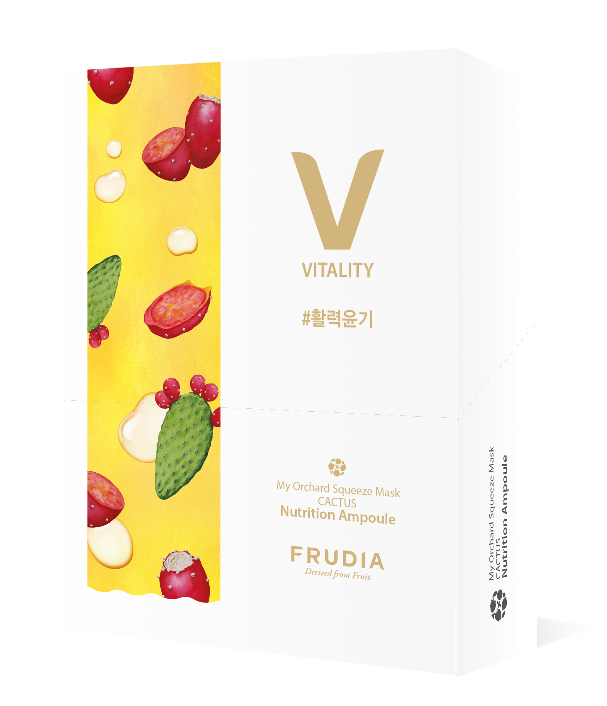 FRUDIA Маска витализирующая с кактусом 10*20 мл, фото 1