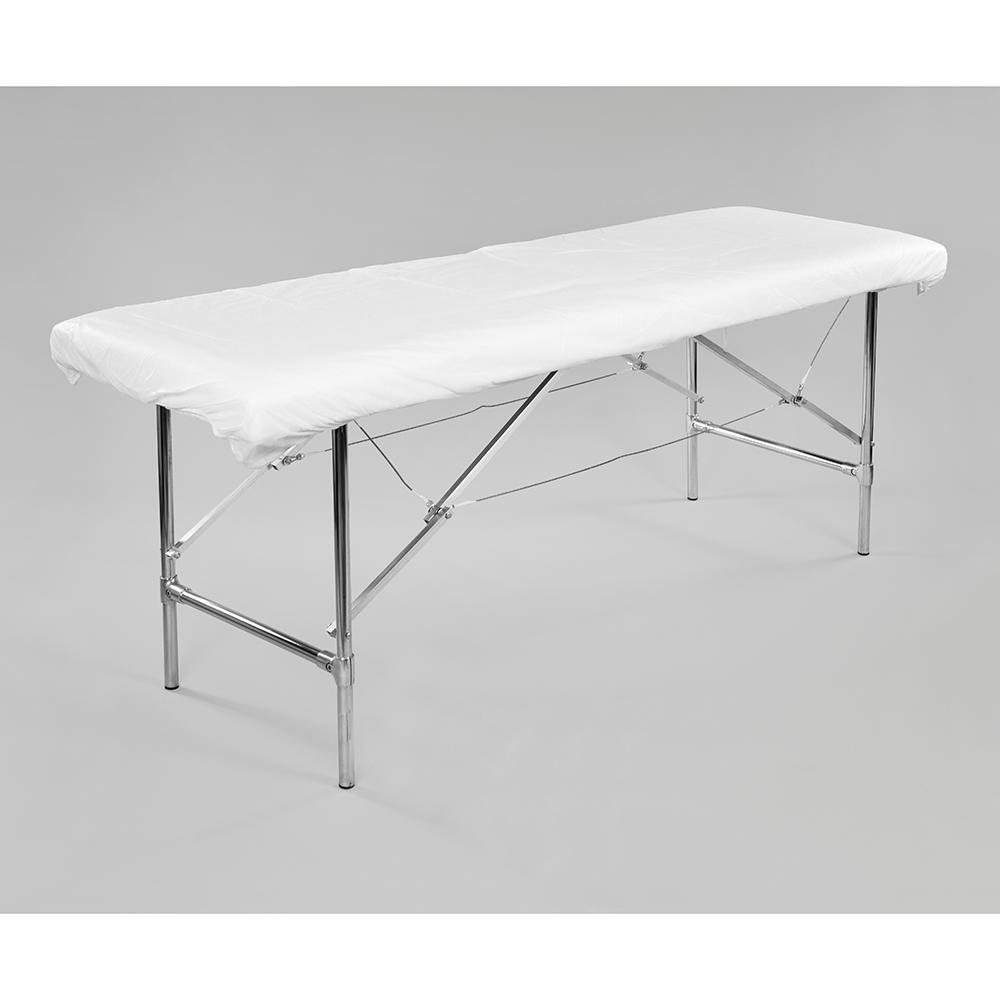 ЧИСТОВЬЕ Чехол на кушетку одноразовый на резинке из спанбонда, белый 200*90 см 10 шт, фото 2