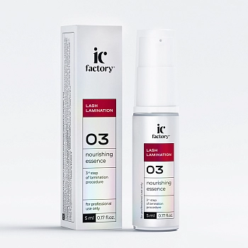 INNOVATOR COSMETICS Состав #3 для ламинирования ресниц / NOURISHING ESSENCE IC FACTORY 5 мл, фото 2