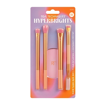Набор для макияжа / Real Techniques Hyperbrights Bold Type Eye Set
