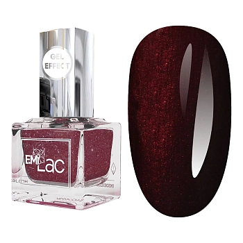 E.MI 123 лак ультрастойкий для ногтей, Страстная вишня / Gel Effect 9 мл, фото 3